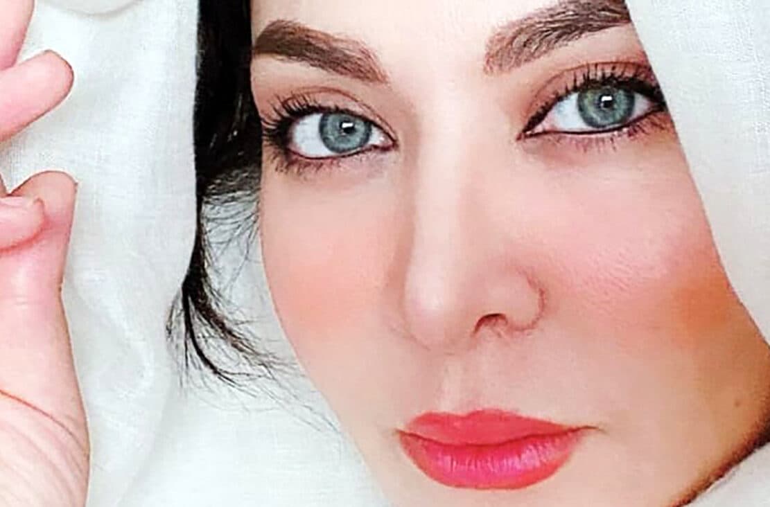 فیلم رقصیدن فقیهه سلطانی خانم بازیگر ایرانی + عکس شوهر خیلی کوچکترش !