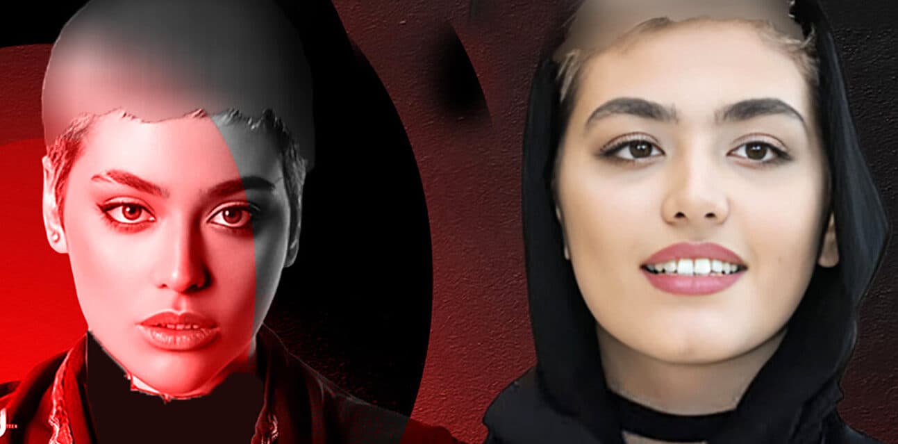 عکس ممنوعه ریحانه پارسا و آخرین شوهرش در دریا !