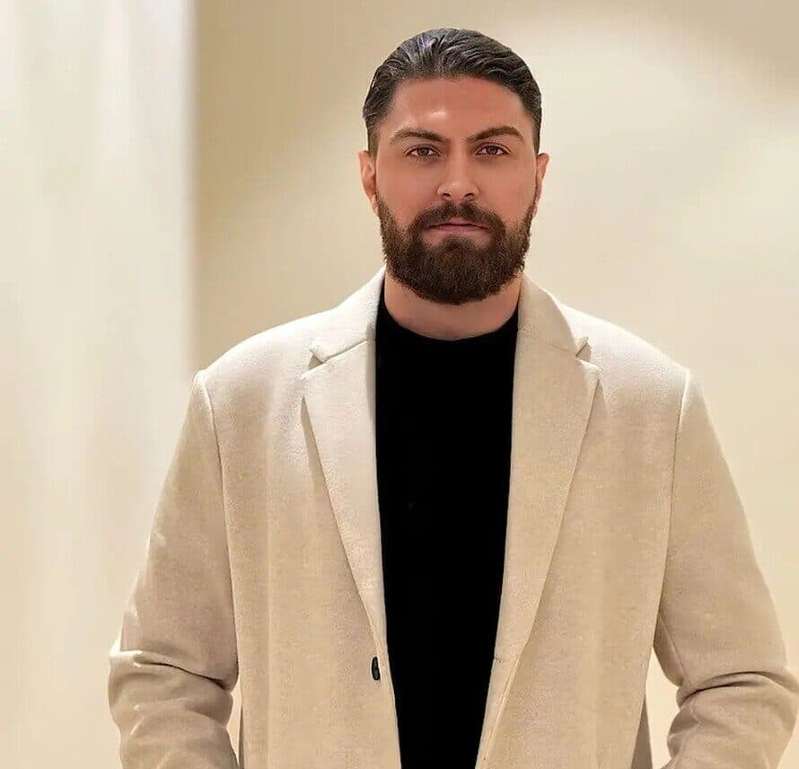 سلفی زیبای امیرحسین فتحی، سامان سریال قطب شمال با مادربزرگ مهربون و شیرینش + عکس