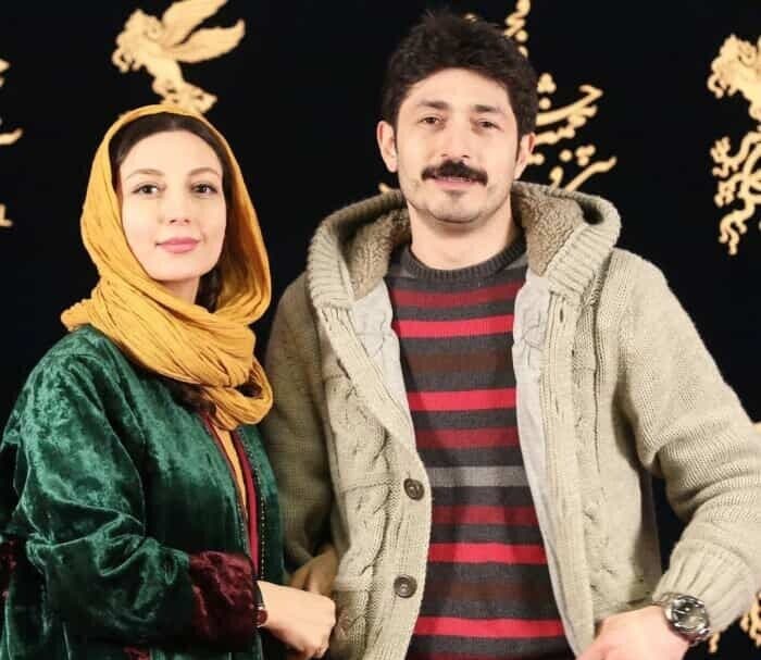 نگاهی به لباس عقدکنون حدیث میرامینی روشنک سریال دلنوازان و استایل دامادی همسرش با پاپیون / میز عقد ساده خانم بازیگر فقط قرآن و قلم دارد !
