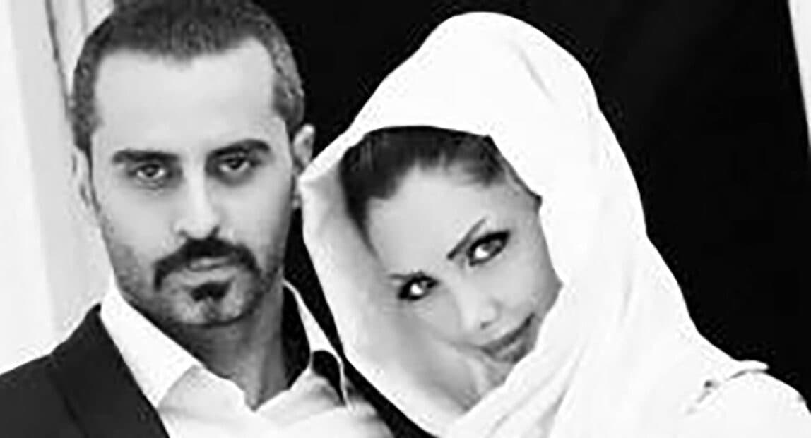 عکس های عاشقانه علیرام نورایی با زن زیبایش در سالگرد ازدواجشان !