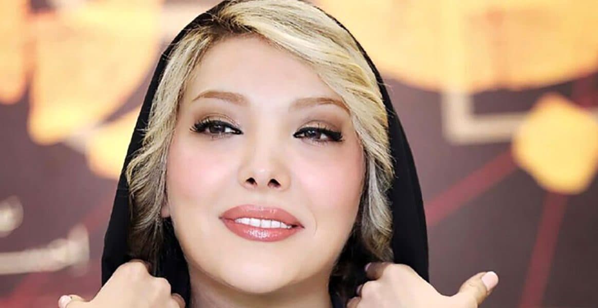 ملوسی چهره صدف اسپهبدی با چشم های آبی اش / با این شکل و شمایل خوش تیپ تر از همه شده !