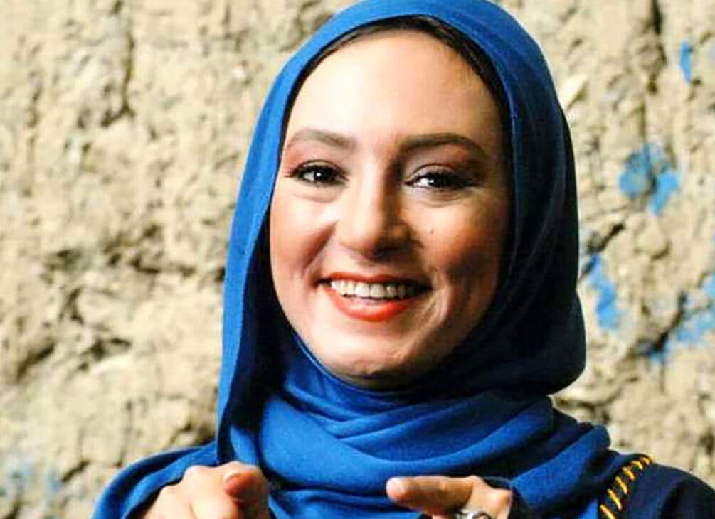 عکس چهره عروسکی سحر ولدبیگی در کنا شوهرش / همه محو آنان شدند!