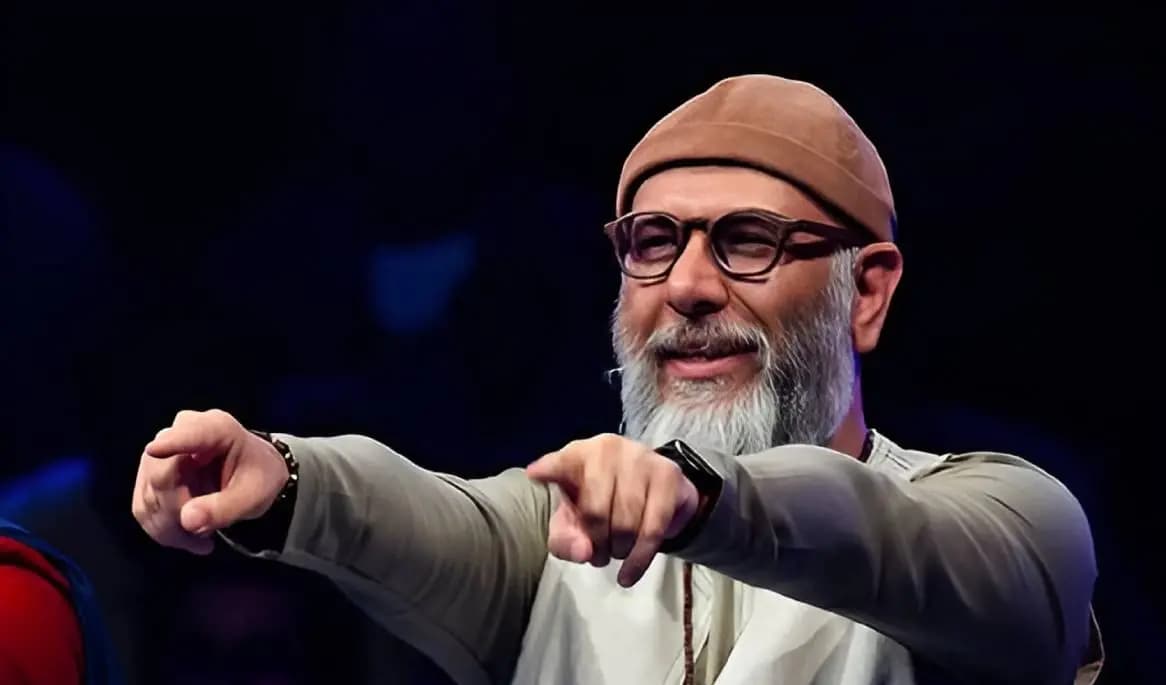رونمایی از همسر جوان و کم سن و سال محمد بحرانی، داور خوش انرژی صداتو+عکس