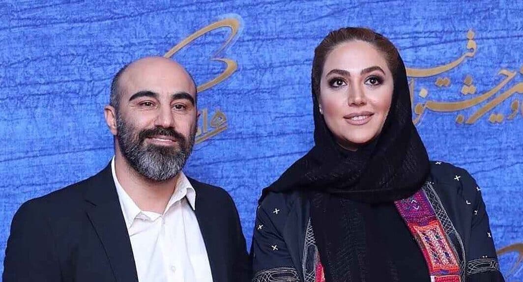 دورهمی خلوت و عاشقانه محسن تنابنده نقی پایتخت و همسرش در یک رستوران اصیل ایرانی / خانوم خونه چه کیکی برای همسرش درست کرده + عکس