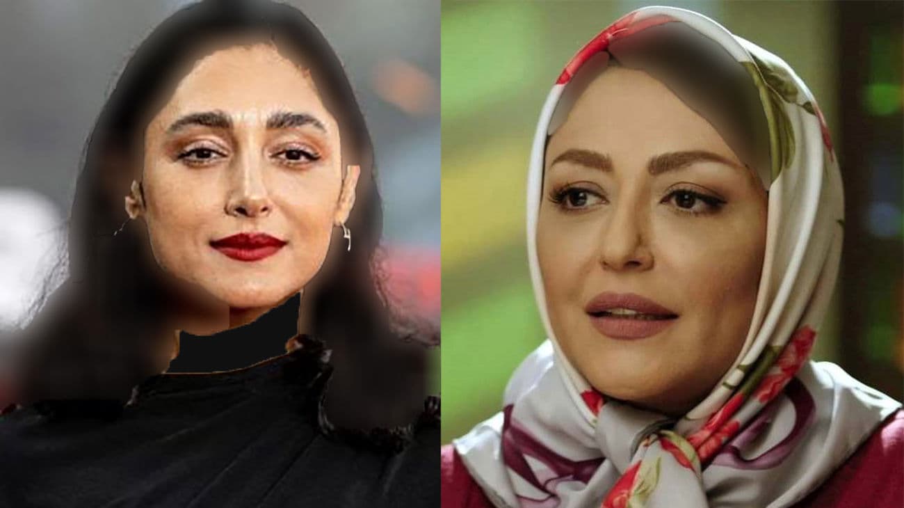 فیلم دیدار غمگنانه گلشیفته  و شقایق فراهانی پس از 8 سال  ! / شقایق جوانتر از گلشیفته !