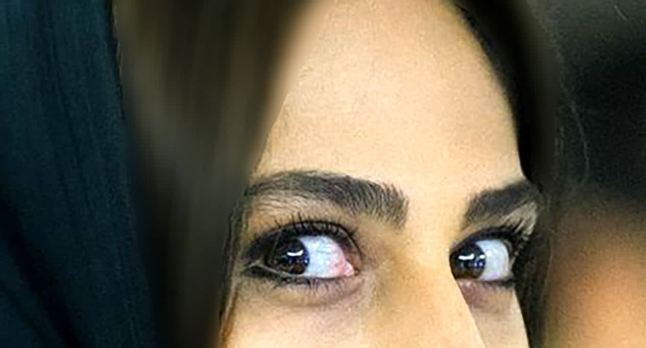 ترسناک ترین در عین حال جذاب ترین  خانم بازیگر ایرانی ! / صاحب این چشم های زیبا و طلسم شده کیست ؟! + عکس