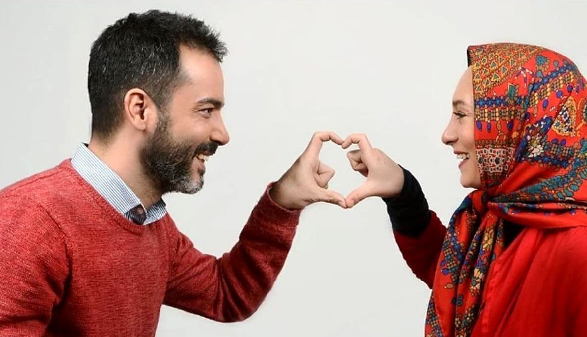 عکس زیباترین عاشقانه سحر ولدبیگی و نیما فلاح ! / خلاقیت خانم بازیگر در رونمایی از عشقش !