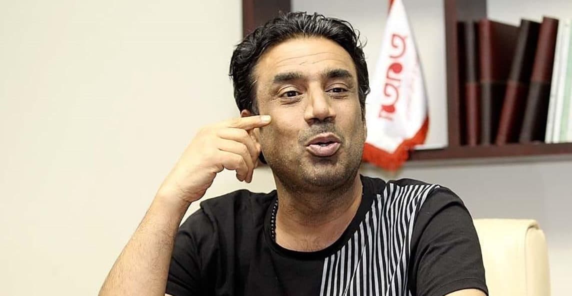 زیبایی همسر فوق جوان نصرالله رادش / همسر آقای بازیگر بلوند و عروسکی ! + عکس