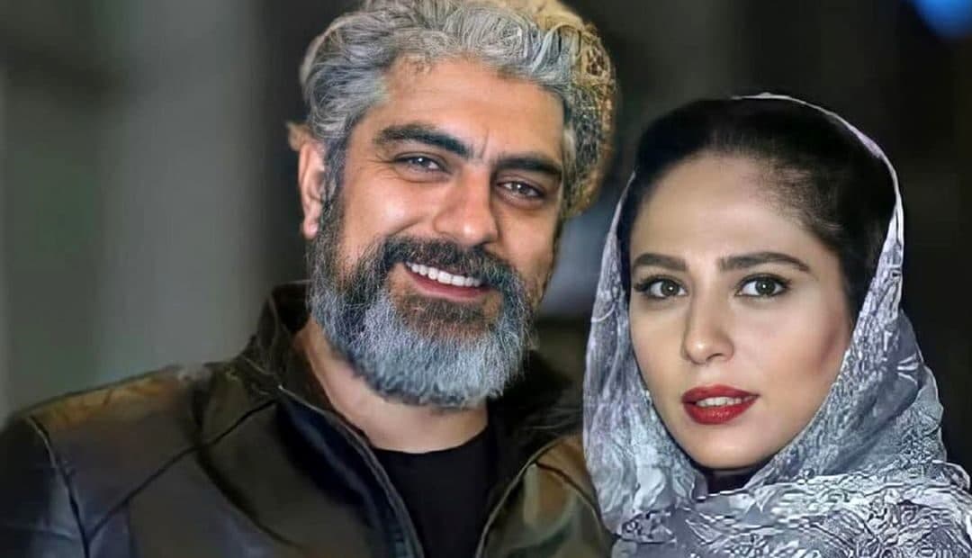 (عکس) قاب عاشقانه رعنا آزادی‌ور و مهدی پاکدل در یک مراسم
