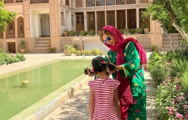 کیک تولد باکلاس و 2 بعدی شانا دختر شبنم قلی خانی برای تولد 8 سالگیش/ مبارکا باشه+ عکس