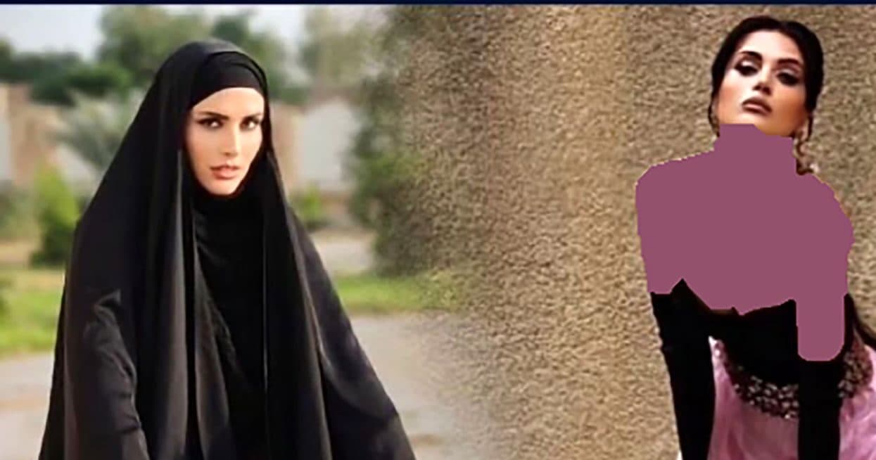 عکس های سانسور لازم آن ماری سلامه بازیگر لبنانی سریال نجلا / جذابیت فوق العاده و اندامی زیبا !