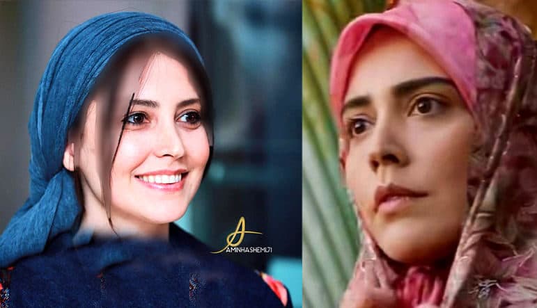 عکس زایمان بازیگر نقش طوبی در اتاق عمل ! / بوسه شبنم قربانی به نوزاد خوشگل و نازش !