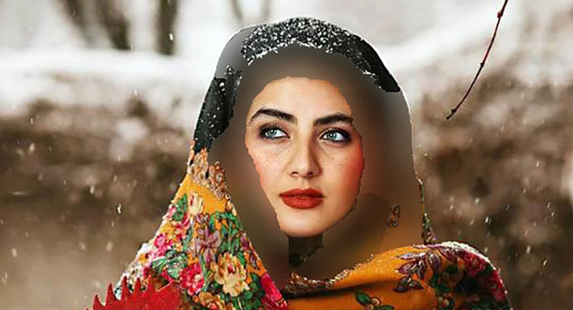 زیبایی حیرت انگیز و عروسکی اسرا تاجیک سریال آتش سرد / با چشم های آبیش شبیه باربی است + بیوگرافی