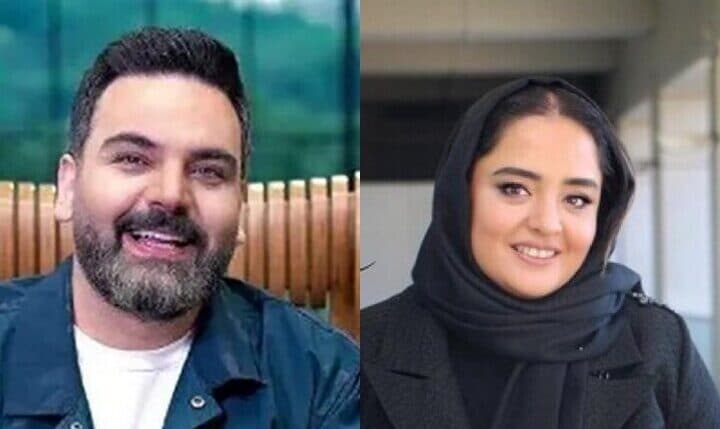تهدید نرگس محمدی توسط احسان علیخانی: من سکوت می کنم  یه اس ام اس بدی میزنم به علی اوجی+فیلم