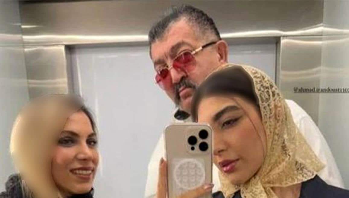 جدیدترین عکس زن زیبا و دختر جذاب احمد ایراندوست ملقب به غول برره !