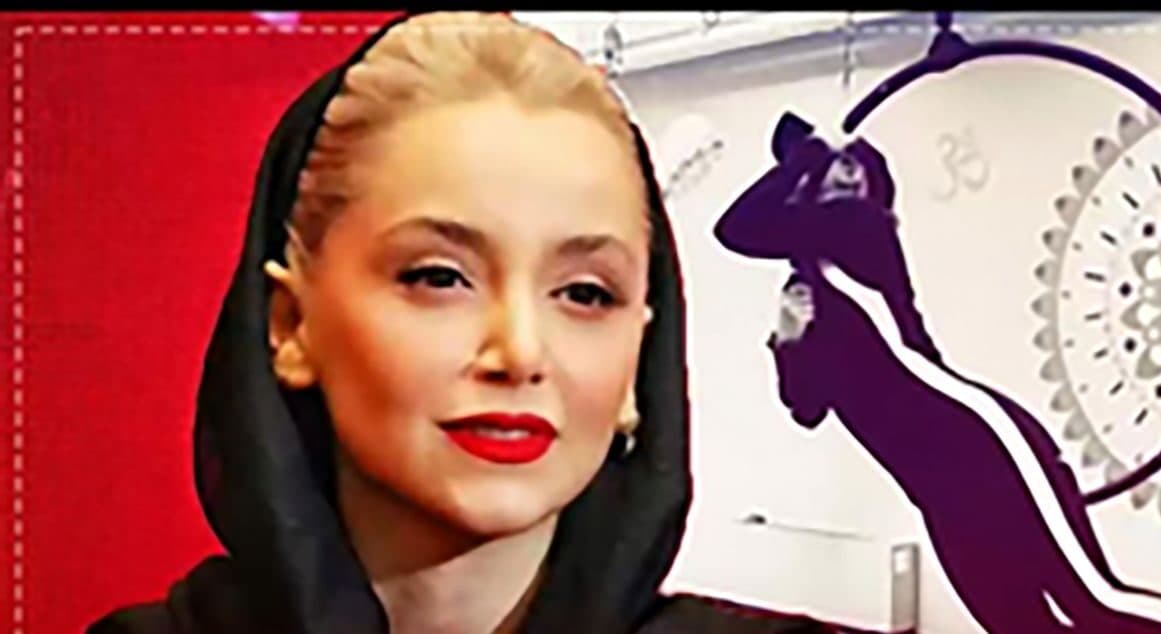 فیلم رقص حلقه نازنین بیاتی  ! / خانم بازیگر همه را غافلگیر کرد !