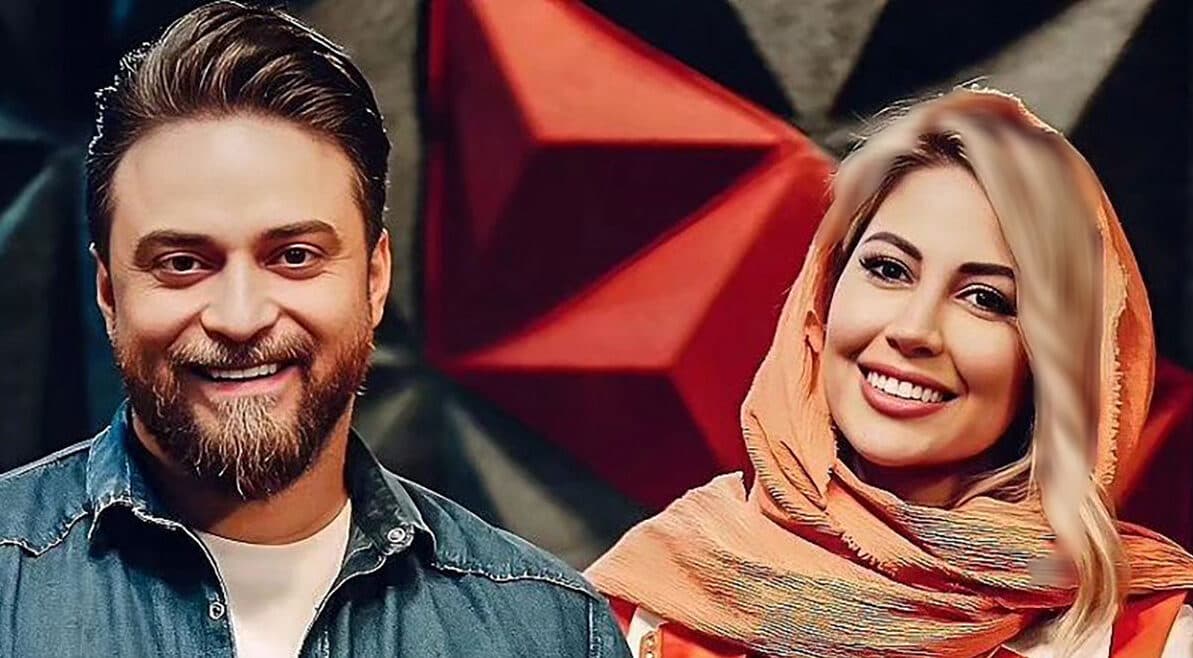 تیپ و استایل دیدنی «بابک جهانبخش و همسرش» در یک مراسم رسمی ! / چهره ها کمی شکسته شدن !