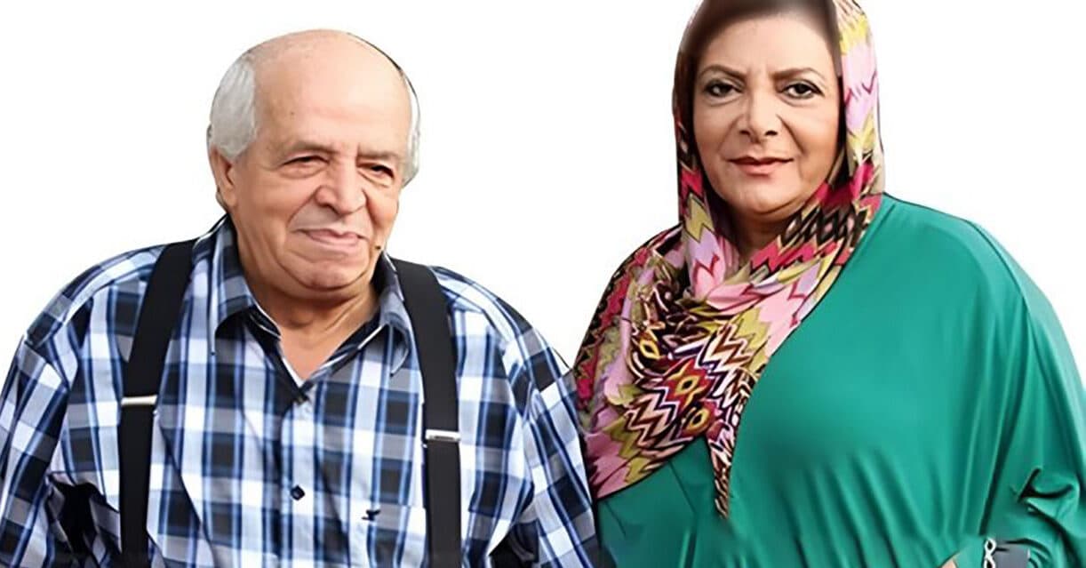 عکس عاشقانه مهوش وقاری کنار مرحوم شوهرش در جوانی! / عروس و داماد چقدر جذاب بودن !
