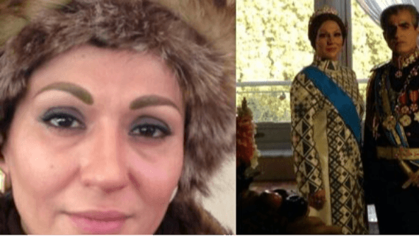 ساغر عزیزی خانم بازیگر نقش فرح پهلوی: قبل از فرح دیبا بارها ملکه شده بودم! / ابروهایم را تراشیدند !