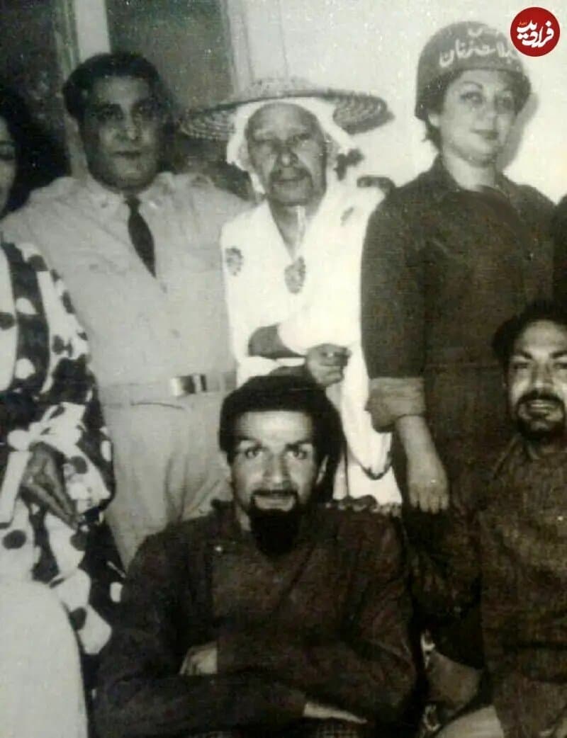 حمیده خیرآبادی زیر ذره‌بین! تصویری که شما را به دهه ۴۰ پرتاب می‌کند