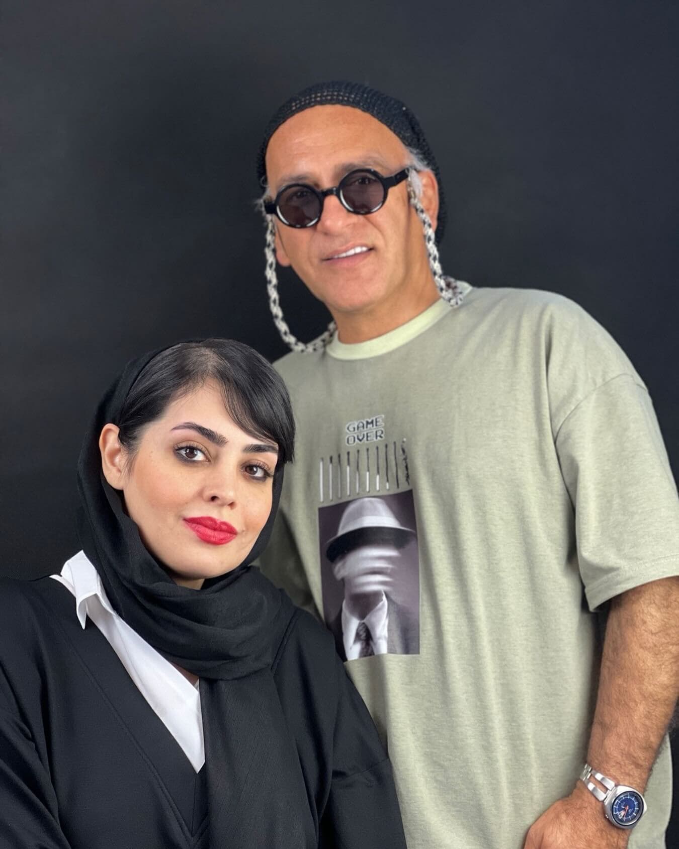 پیام عاشقانه بازیگر مشهور «نون خ» به همسرش! عکسی که فضای مجازی را ترکاند!