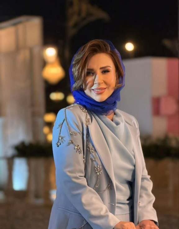 تیپ محشر خانم بازیگر در عروسی مریم مومن! همه مات و مبهوت ماندند!
