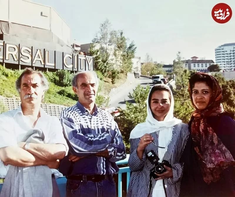 عکسی کمیاب از «سیروس گرجستانی» و «ماهایا پطروسیان» که همه را شوکه کرد!