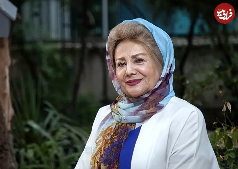 شوک بزرگ! تغییر چهرۀ عجیب «تهمینه»، همسر ایرج قادری در ۸۰ سالگی!