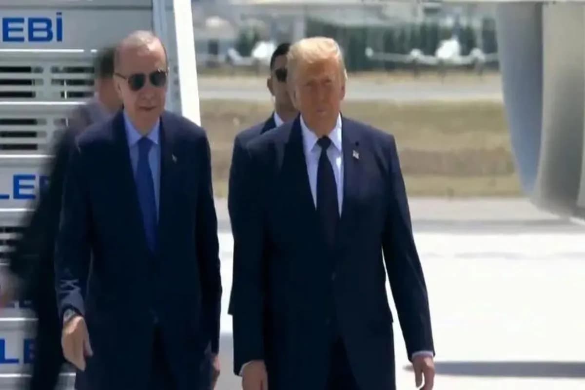 جزئیات ویدئوی جنجالی اردوغان و استقبال از ترامپ در نشست ناتو