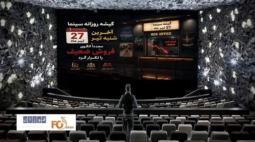 آمار فروش سینما در آخرین شنبه تیر؛ بازگشت به الگوی ضعیف