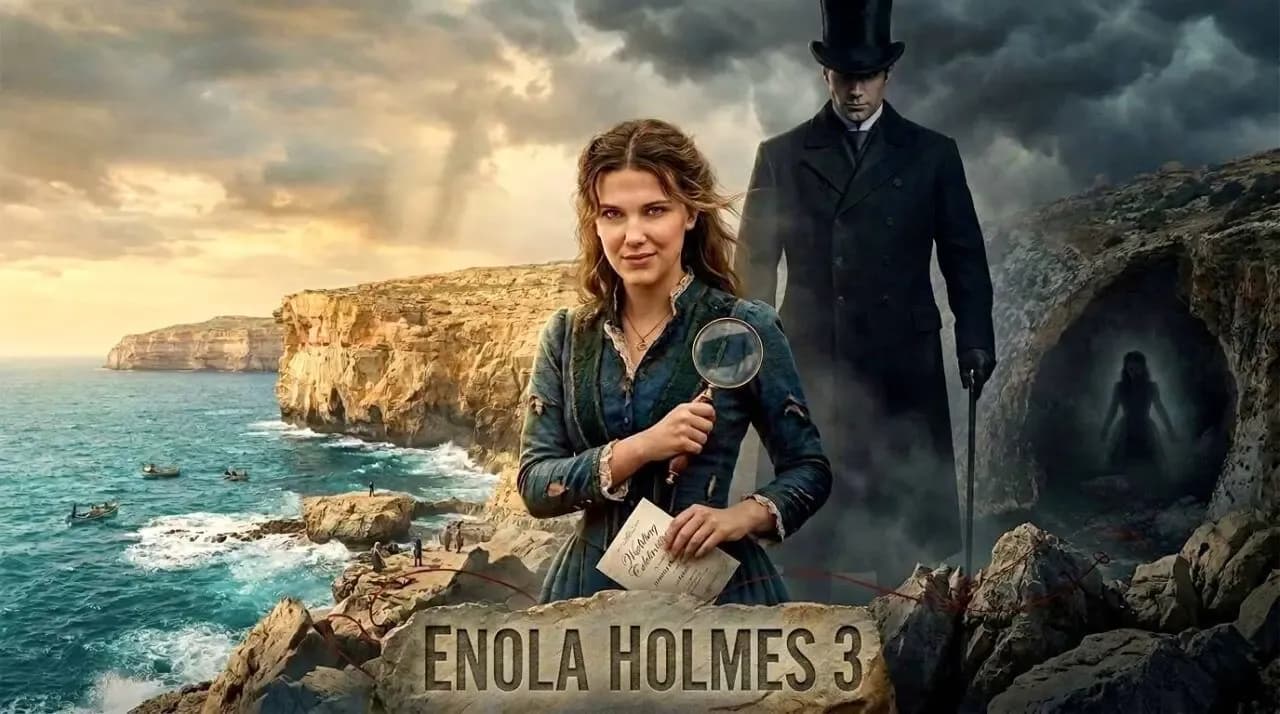 بررسی فیلم Enola Holmes 3؛ سفر به جزیرهی مالت بدون منطق