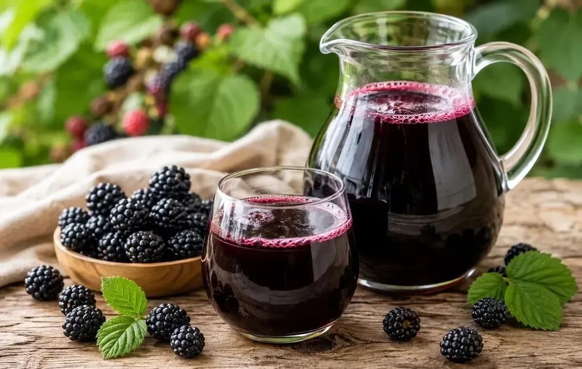 طرز تهیه آسان شربت توت سیاه خانگی در کمترین زمان