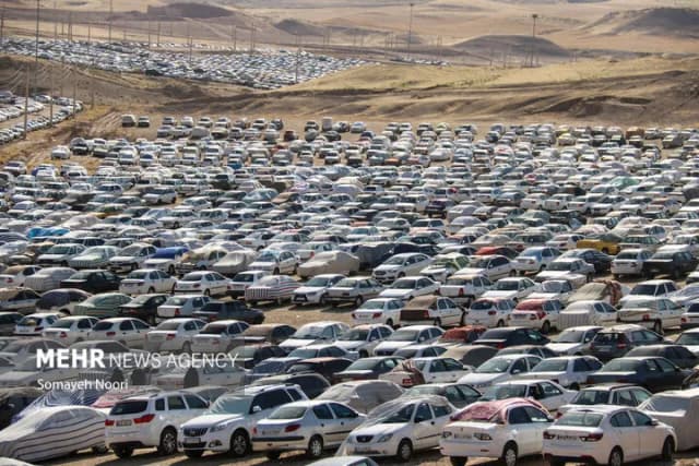 حملونقل روان زائران در مرز خسروی به گزارش خبرنگار مهر