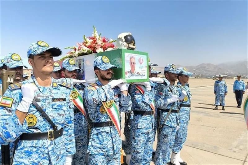 بازگشت پیکر شهید خلبان مجید کاظمی به وطن؛ افتخاری ماندگار