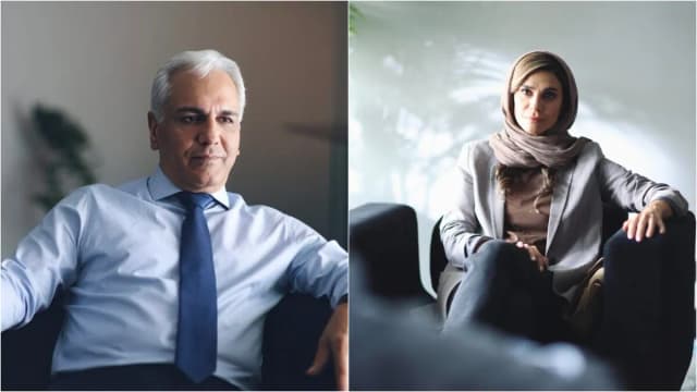 شعرخوانی مهران مدیری در برنامه استخر سروش صحت