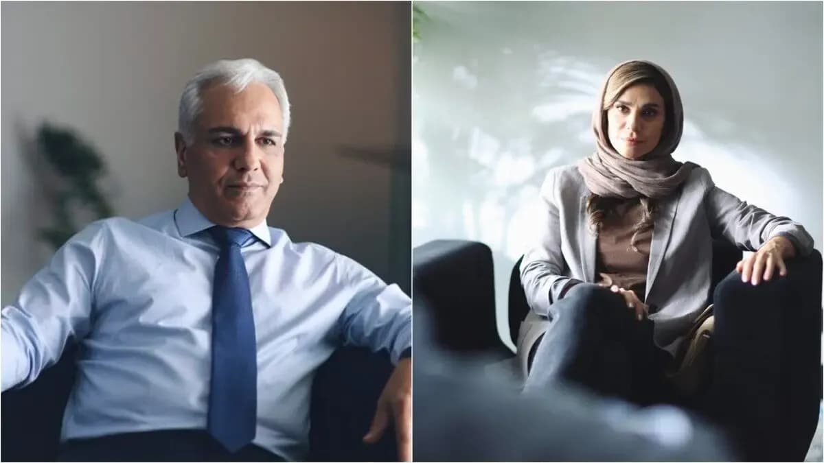 تماشا کنید: شعرخوانی دیدنی مهران مدیری در استخر سروش صحت