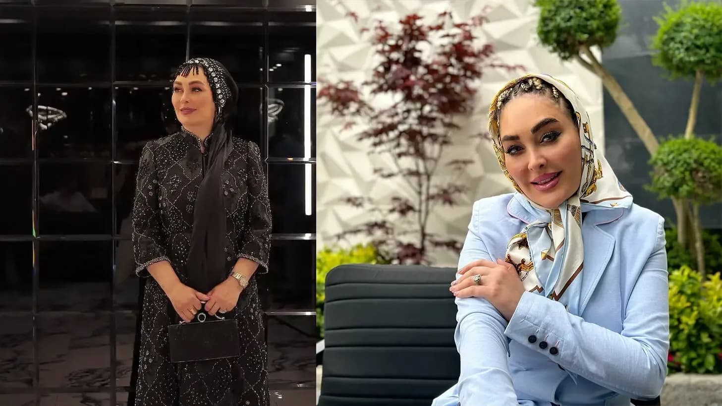 الهام حمیدی: شوهرم آنقدر جذاب است که مهران مدیری هم از او تعریف کرد!