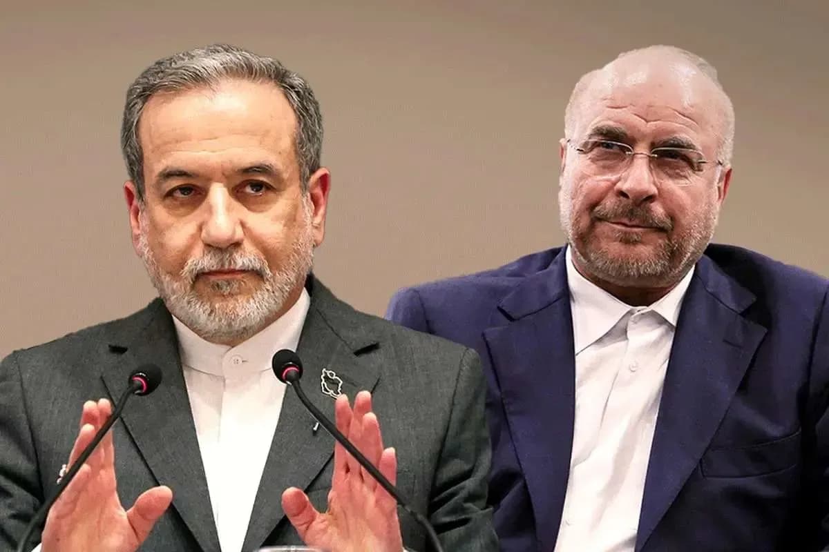 تماشا کنید: گفتگوی صمیمانه قالیباف و عراقچی در مشهد به مناسبت شهادت امام رضا