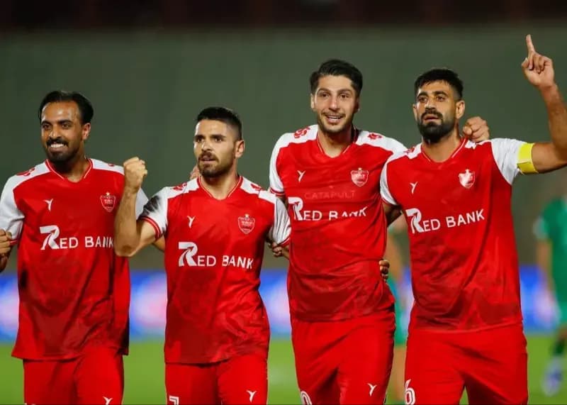 نتیجه زنده از قزوین: پیروزی پرسپولیس مقابل شمس آذر