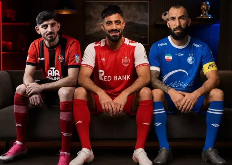شیک ترین کیت های فوتبال ایران در فصل جدید