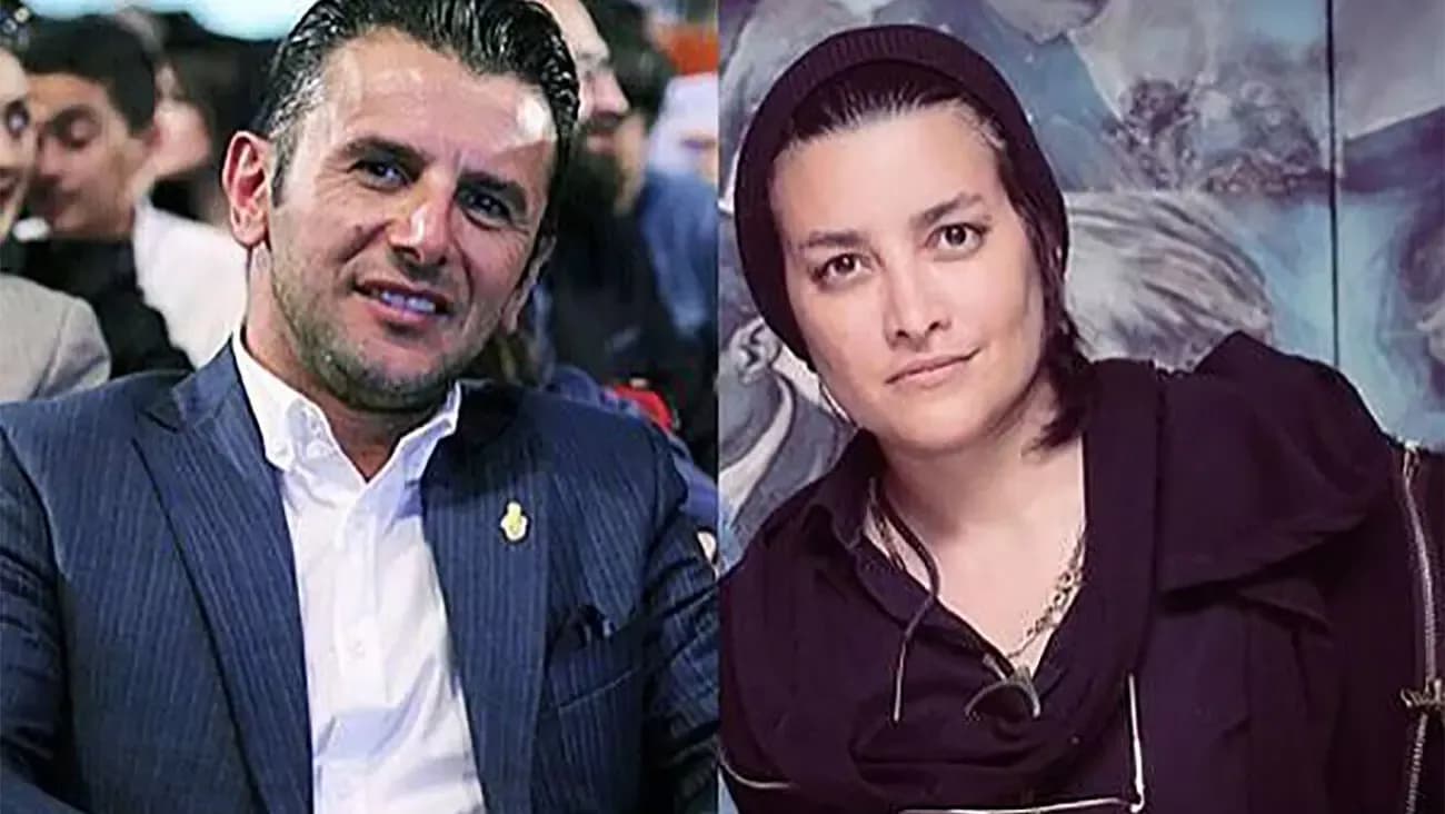 ماجرای جذاب سفر زمان؛ مونا بانکی پور و همسر اول امین حیایی در باشگاه بدنسازی