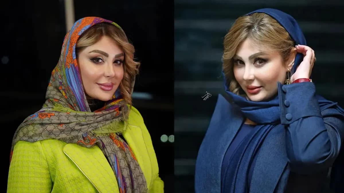 نیوشا ضیغمی راز حال بد خود را با رژ لب پررنگ فاش کرد