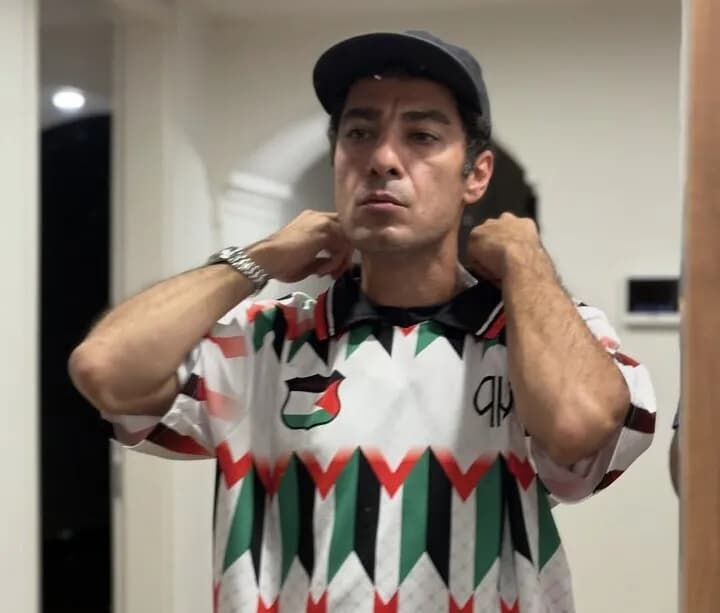 حمایت نوید محمدزاده از فلسطین: انتخابی تا پایان عمر