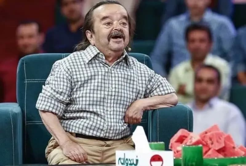 عکس قدیمی اسدالله یکتا در بیستوپنجمین فیلم سینمایی سال 50