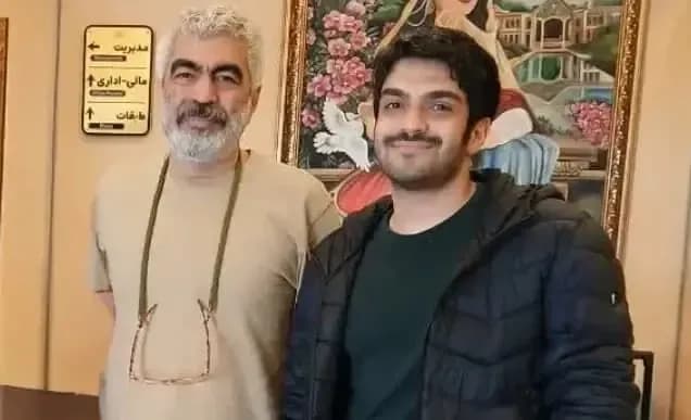 سروش صحت و پسرش؛ قاب جذاب خانوادگی در دنیای بازیگری