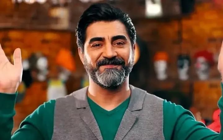 عکس از گذشته؛ تیپ خاص محمدرضا علیمردانی در پشت صحنه نوروز 76