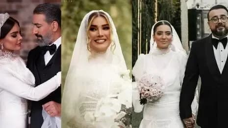 بررسی جالب لباس عروس بازیگران ایرانی؛ از مونا کرمی تا متین ستوده!