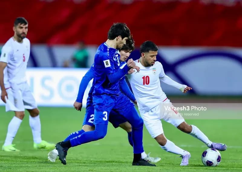 سلام دوباره تیم ملی ایران به دوستان قدیمی ازبکستان و روسیه!