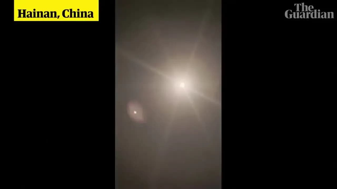 تماشا کنید | انفجار مهیب موشک چینی تنها ۹۰ ثانیه پس از پرتاب!